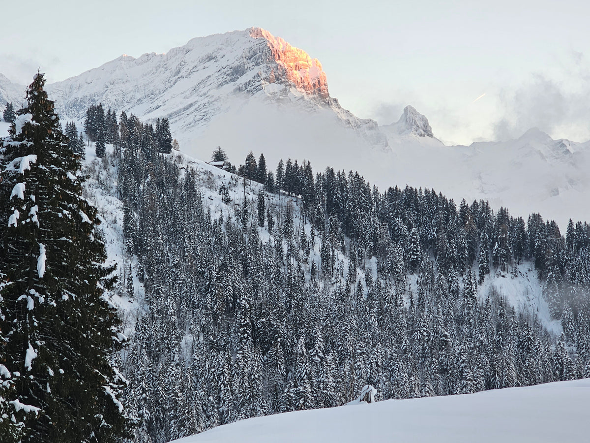 Sommet Blanc: a taste of an Alpine winter